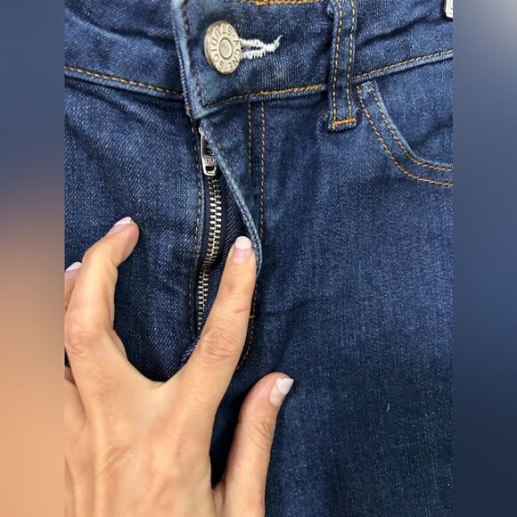 Acne Studios Flex Raw Reform Jeans in Light Rinse - Picture 5 of 13